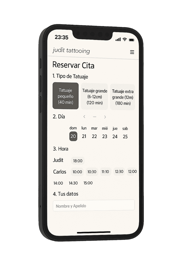 Sistema de reservas online